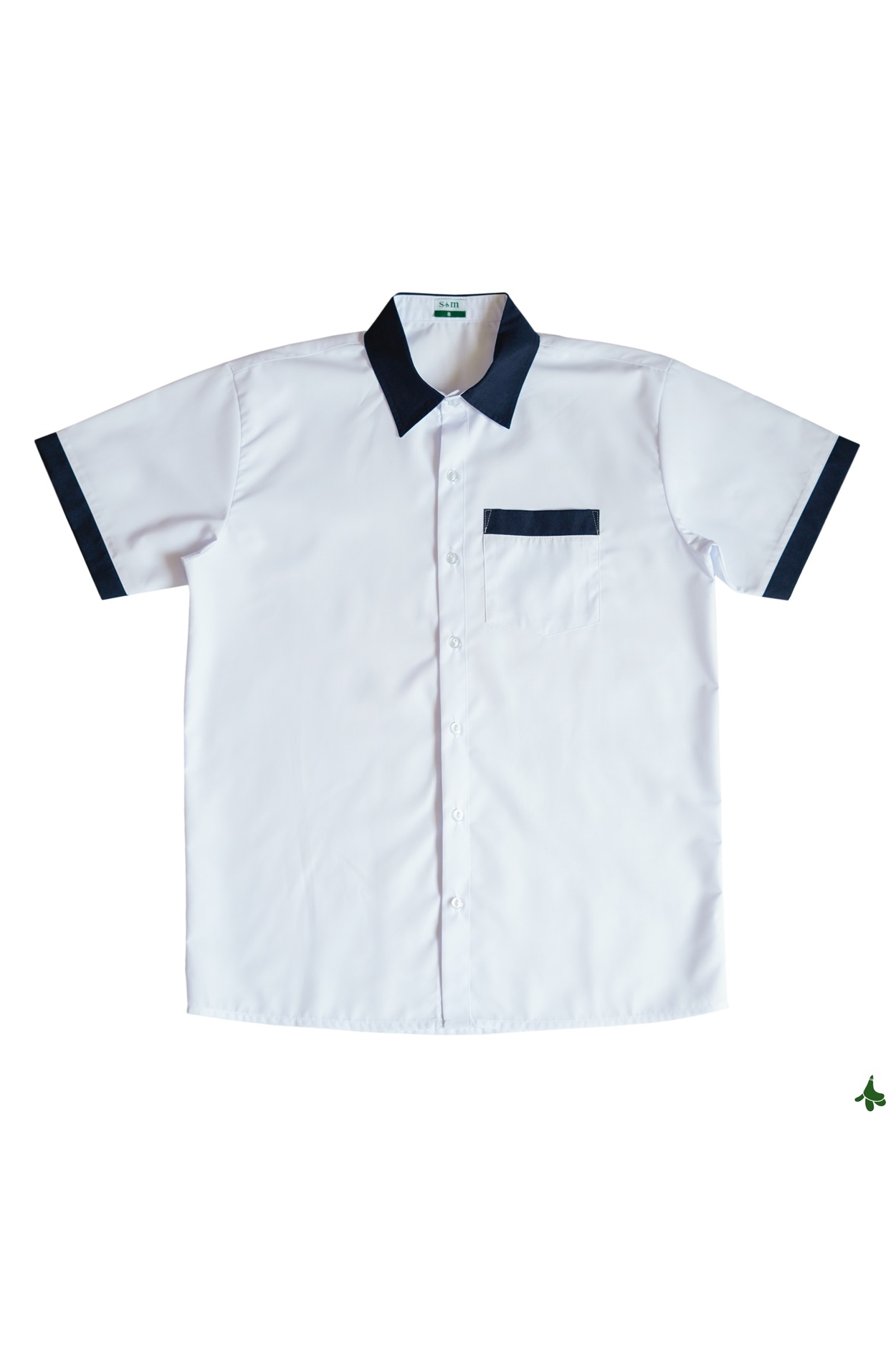 SPLT21-B-white LTK - Áo sơ mi nam