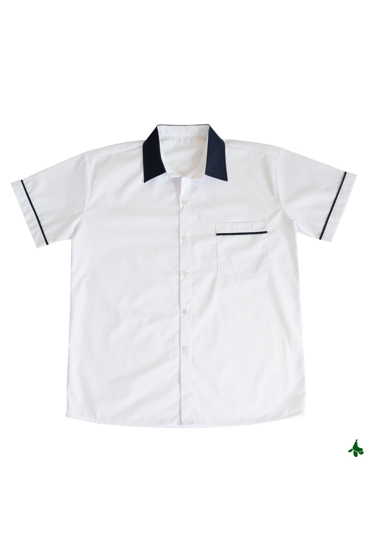 STCT04-B-white TĐT Áo sơ mi nam