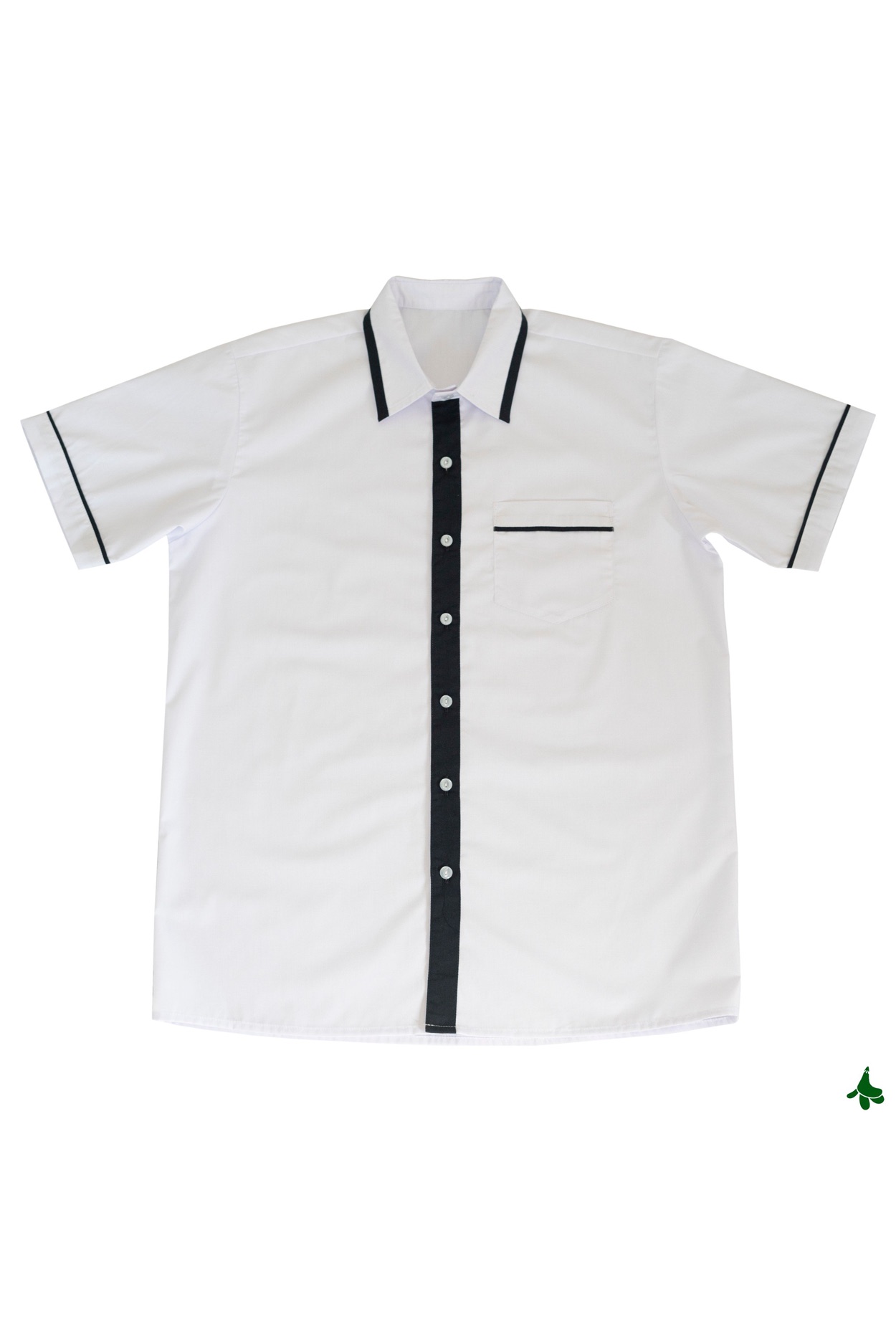 STCT16-B-white LD Áo sơ mi nam